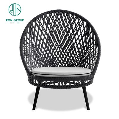 China Contemporary style patio furniture simple durable minimalist outdoor chair luxury weather resistant garden furniture for sale