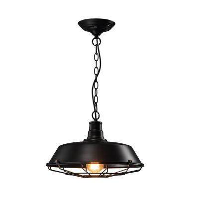 China Decorative Black Vintage Chandeliers Warehouse Farmhouse Industry Charm Light Hanging Pendant Lamp for sale