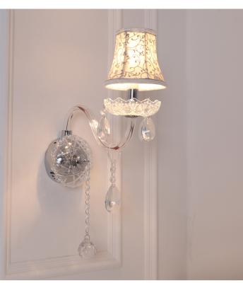 China Contemporary Crystal Decoration 2 Side Home Wall Light Turkish Wall Lamp for sale