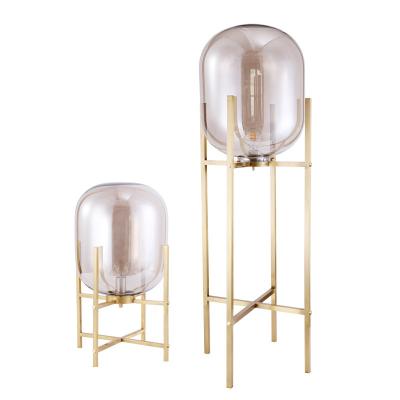 China Warehouse Jiangmen Chandelier Decorative Copper Smart Floor Lamp Full for sale