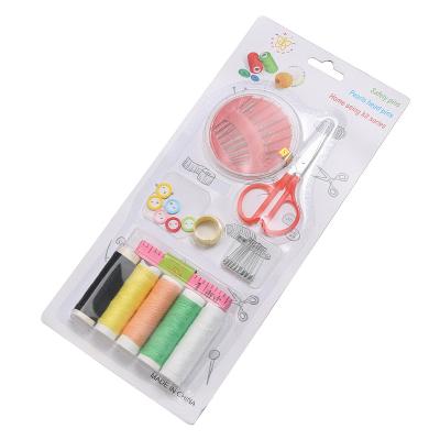 China Hand Sewing Professional Travel Mini Sewing Kit Sewing Handmade JP Diy Sewing Pocket Hotel Accessories Sets for sale