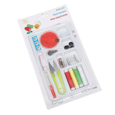 China Hand Sewing JP Wholesale Contains Ten Kinds Of Sewing Accessories Tool Kit Portable Travel Mini Sewing Kit for sale