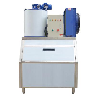 China 380V 1.5 kW Ice Block Maker 300kg 0.3ton Industrial Commercial Ice Flake Machine for Business for sale