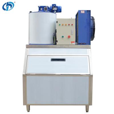 China 8.6 kw Refrigerating Capacity Big Block Commercial Flake Ice Machine for Business Beverage for sale