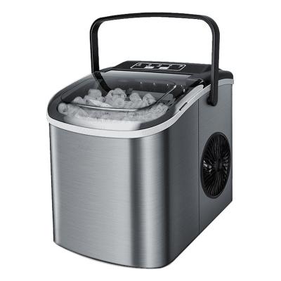 China Portable and Automatic Ice Block Maker for Home 105W Power 15kg/24h Ice Making Capacity Compact Design for sale