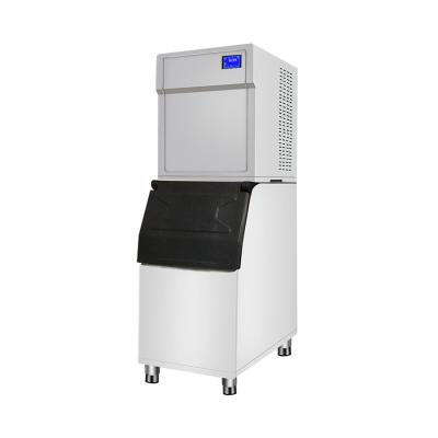 China 110-220V/50-60Hz Commercial Ice Cube Machine 500kg/24h Stainless Steel Automatic Ice Maker for Business Bar for sale