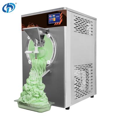 China Corrugated Box Packaging Types 48L/H Automatic Commercial Gelato Hard Icecream Maker Ice Creaam Machine for sale