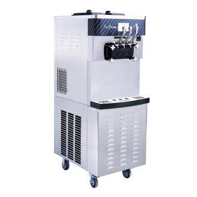 China Automatic Yogurt Ice Cream Making Maker for Business Food Trucks N.W/G.W KG 125/143 KG 6Lx2 Material Cylinder Capacity for sale