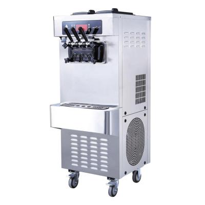 China Commercial Ice Cream Maker Automatic 3 Flavors Soft Serve Machine for Your Business Transformation for sale