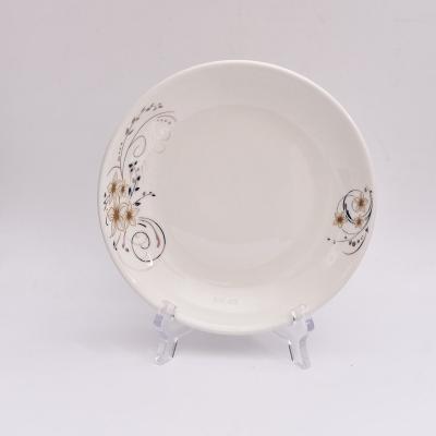 China Custom Cheap Wholesale Prices Viable Porcelain Dinner Dishes Sets Dinnerware For Hotel And Restaurant zu verkaufen