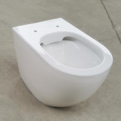 China Cheap Price Double-flush Ceramic Floor Mounted Toilet Modern Hotel Round Toilet for sale