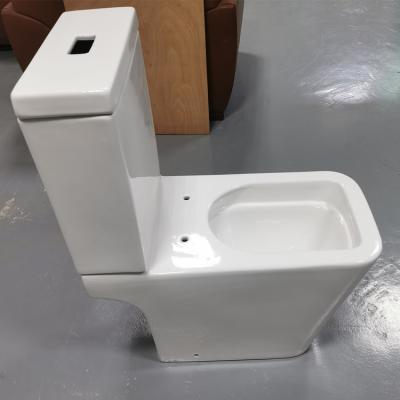 China Double-Flow Chaozhou Manufacturers Bathroom Ceramic Siphon Two Piece Toilet for sale