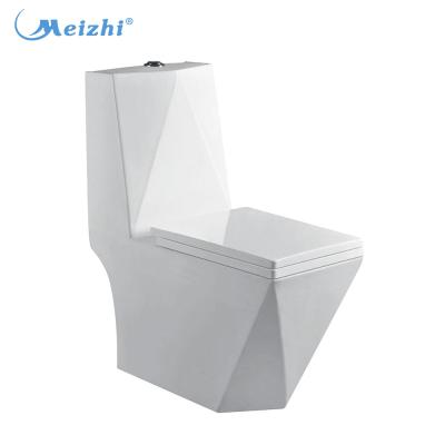 China Double-Flow Ceramic Bathroom Sanitary Ware Color One Piece Toilet for sale