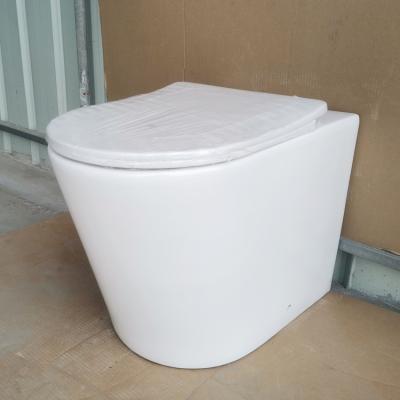 China Wholesale Double-Flux Sanitaryware Western Ceramic WC Floor Standing Ceramic Toilet for sale