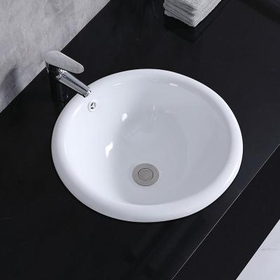 China China Modern Round Counter Top Ceramic Antique Wash Basin for sale