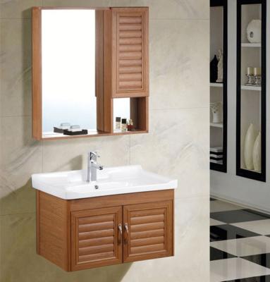 China Wholesale Modern Ghana Bathroom Vanity Sink Cabinet With Mirror Cabinet for sale