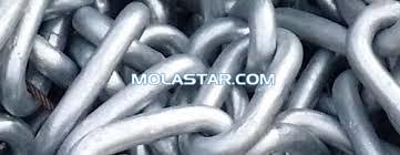 China Molastar Alloy Steel Open Link  Marine Ship Anchor Chain For Ship And Boat for sale