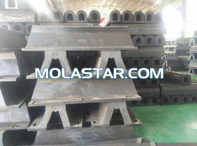 China Molastar High Quality Arch Rubber Fender/V Type Marine Fender For Marine Boat for sale