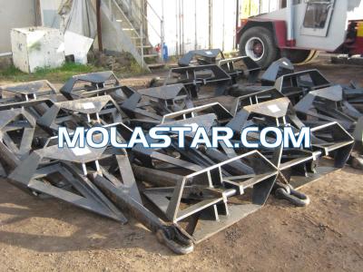 China Molastar New Style Boat Steel Superior Delta Anchor Offshore Anchor  Easy Handling Steel Anchor For Marine for sale