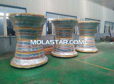 China Molastar High Quality Supper Cone Fender / Cone Rubber Fender For Marine Boat for sale