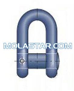 China Marine Shackle Crown Shackle High Strength High Quality Marine Anchor Chain Shackle For Ship for sale