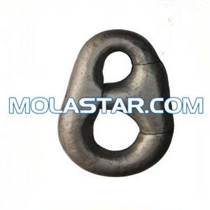 China Marine Shackle Safety Pear Shaped End Shackle Grade 3 High Strength High Quality Anchor for sale