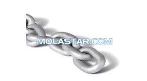 China Molastar  Marine Rigging Hardware Studless Link Anchor Chain Anchor Chain For Ship for sale