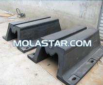 China Molastar High Quality M Type Marine Rubber Fender For Marine Boat for sale