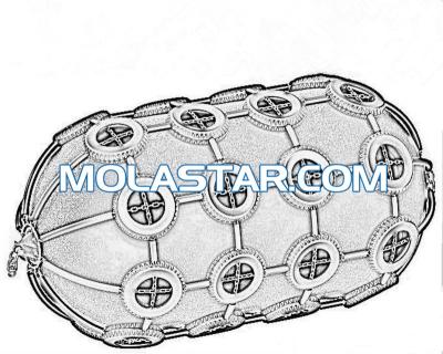 China Molastar New Design Yokohama Type Pneumatic Rubber Marine Fenders For Marine Boat for sale