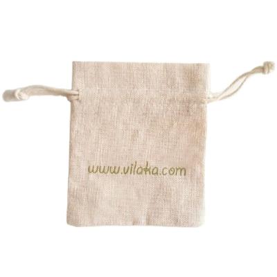 China Small Recyclable Cheap Jute Shopping Drawstring Bag / Jute Pouch Importer For Rice Makers for sale