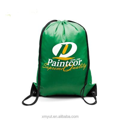 China Rope Handle Drawstring Bag Travel Bag For Sports Or Logo Polyester Letter Ce From Promotion Rope Handle Customer for sale