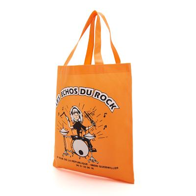 China Customized Eco Friendly Tote Bag Non Woven Reusable Tote Bag Shopping Bags with logo printed bolsas de compra for sale