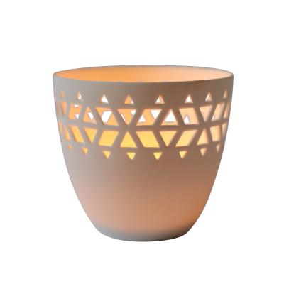 China Eco-friendly Custom Wholesale Candle Holder China Cheap Home Decorative Candle Cup For Tealight for sale