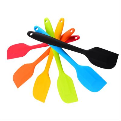 China Large Size Household Sustainable Baking And Pastry Tools Butter Dough Batter Stirring Silicone Spatula for sale