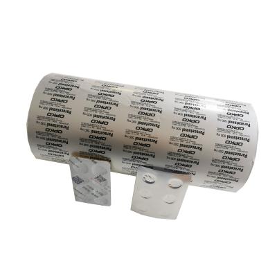 China Pharmaceutical Packaging PTP Pharmaceutical Packaging Aluminum Foil For Heat Sealing With PVC POLYVINYLIDENE CHLORIDE Alu Foil for sale