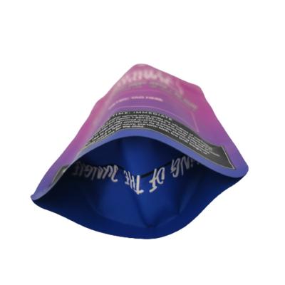 China Moisture Proof Custom Printed Plastic Standing Food Bags Aluminum Foil Zipper Bags for sale