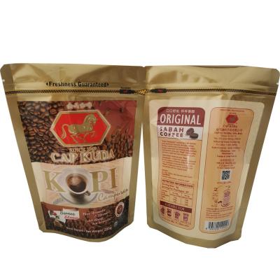 China Moisture Proof Packaging Sachet Ground Coffee Bean Coffee Packing For Holding Pouches for sale