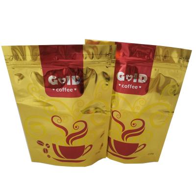 China Custom Printed Coffee Beanbag Stand Moisture Proof Empty Coffee Bag Coffee Bag for sale