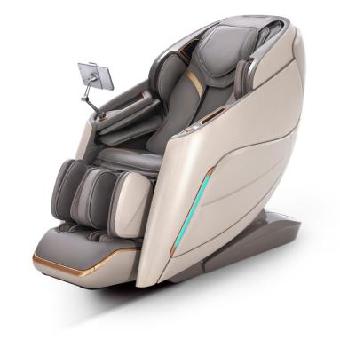 China Recliner 4D AI Smart Weightless Modern Luxury Full Foot System 2022 Weightless Shiatsu 4D Electric Automatic Massage Chair For Home for sale