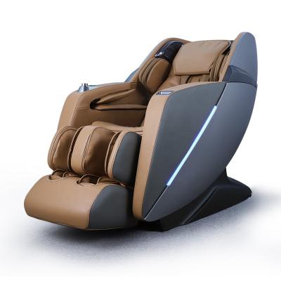 China Weightlessness System Home Office Modern Luxury Foot Body AI Electric Smart Recliner 3D Robot Hand SL Full Track Weightlessness 4D Shiatsu Massage Chair for sale