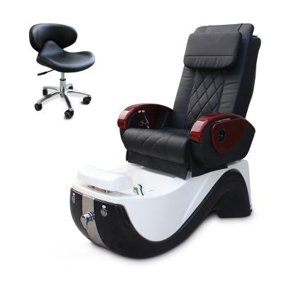 China Wholesale Modern Cheap Easy To Clean Beauty Manicure Nail Salon Furniture Supplier Pipeless Foot Spa Pedicure Chair for sale