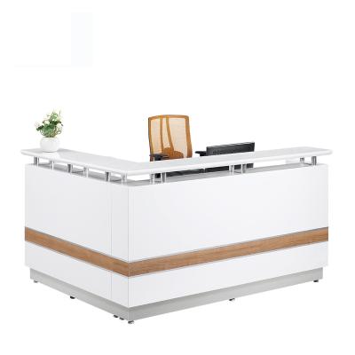 China Luxury reception spa beauty salon reception desk for sale R009 for sale