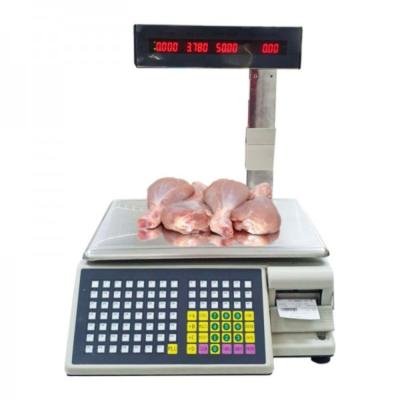 China TMA Series Electronic Cash Register Scale Barcode Label Printing Scales for Supermarket 52*52*24(cm) for sale