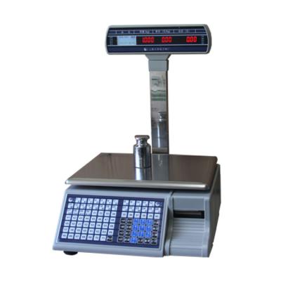 China electronic label printing scale barcode label printing electronic scale 52*52*24(cm) for sale