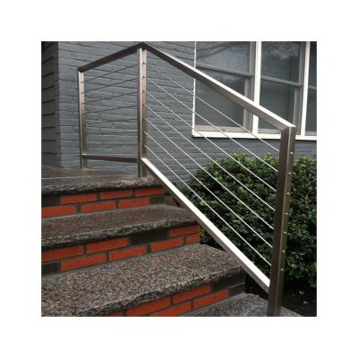 China China Supplier Contemporary Horizontal Stainless Steel Cable Railing For Outdoor Deck for sale