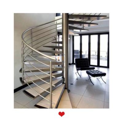 China Modern Glass Balcony Fencing Designs Tube Cable Binding Stainless Steel Stairs Fencing Baluster Systems Meter Price for sale