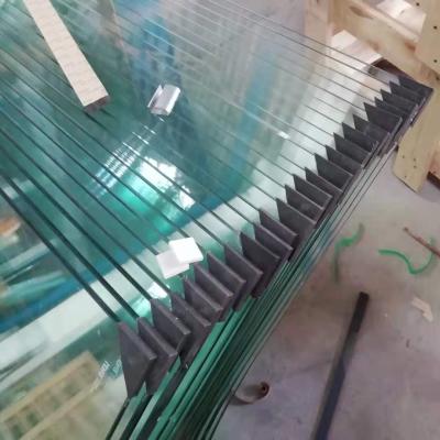 China Supermarket 6+6mm Clear Laminated Glass Panel Swimming Pool Fence for sale