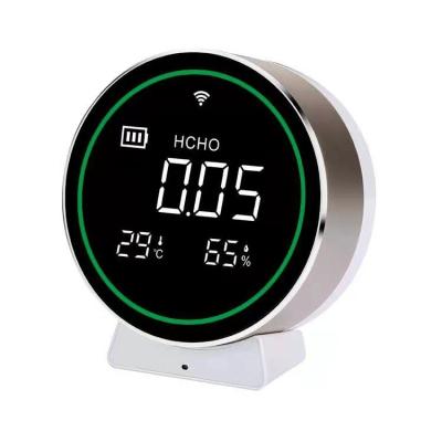 China Wifi Smart Home WiFi Tuya APP HCHO Detector Air Quality Monitor for sale