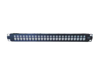 China Modulair elektronisch patchpaneel 1U 24Port CAT6 CAT6A Netwerk Intelligent Patch Panel Te koop