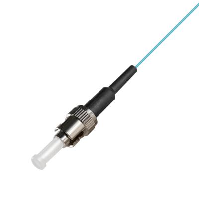 China Pigtail Multimode OM3 Fiber Optic Pigtail ST Adaptor for sale